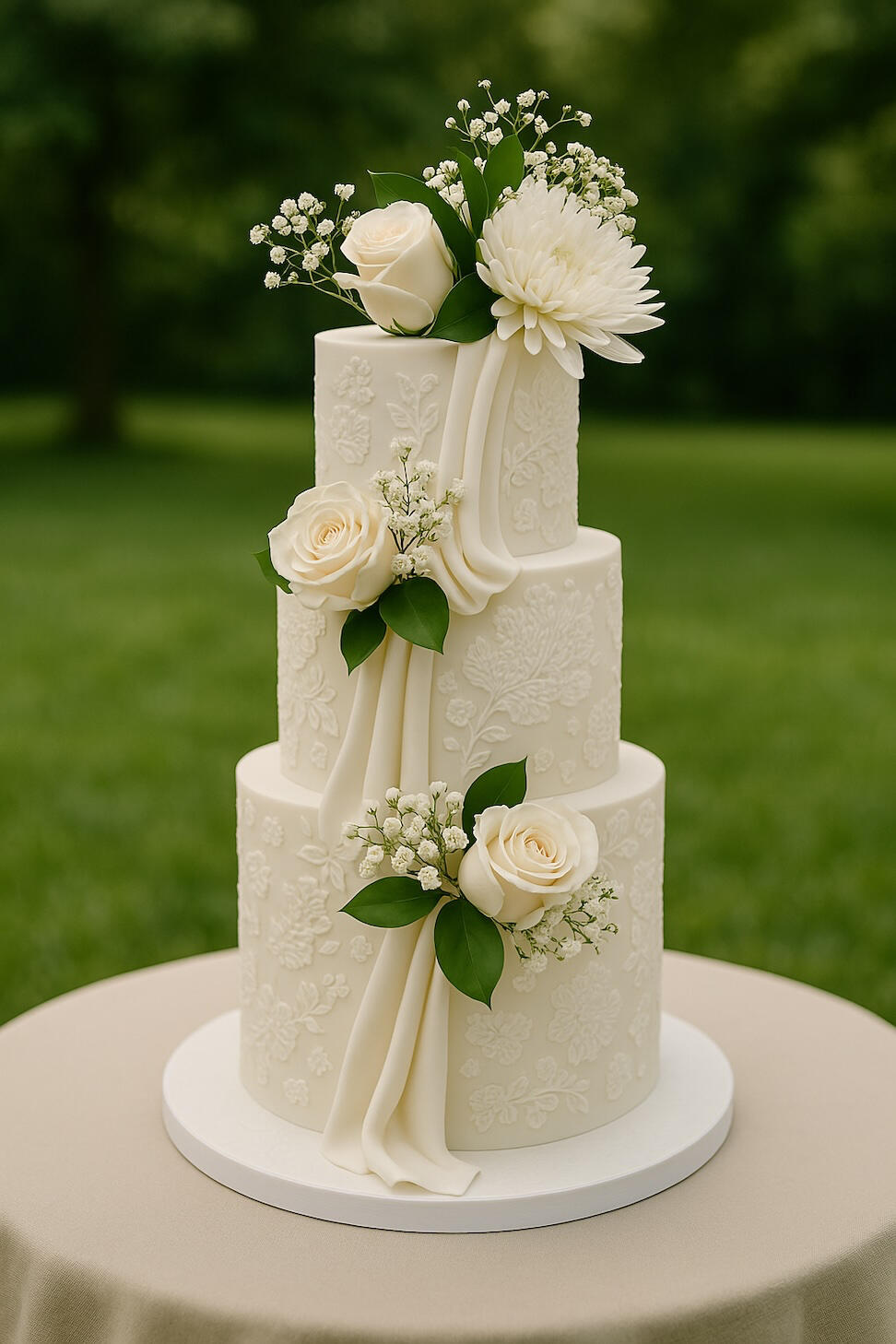 Chef Green Original Wedding Cake 1